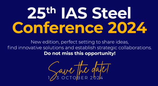 25th IAS Steel Conference & EXPO IAS 2024 | Bookings